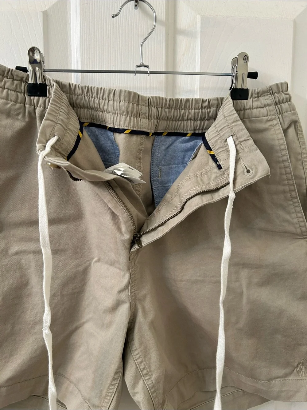 Polo by Ralph Lauren Tan Flat-Front Men's Shorts